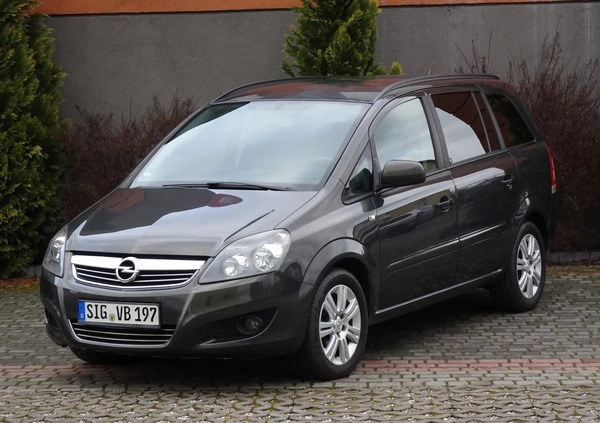 Opel Zafira cena 24500 przebieg: 194345, rok produkcji 2013 z Warka małe 79